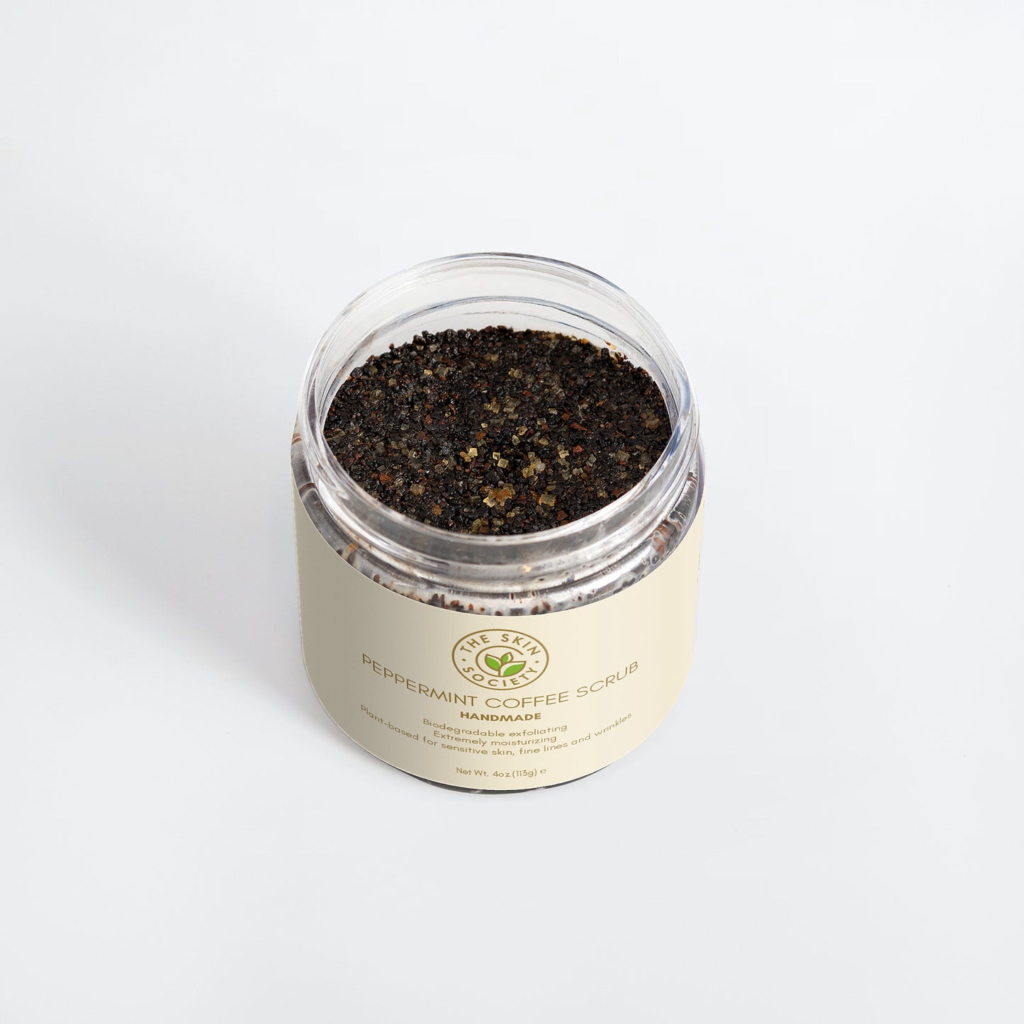 Peppermint Coffee Scrub