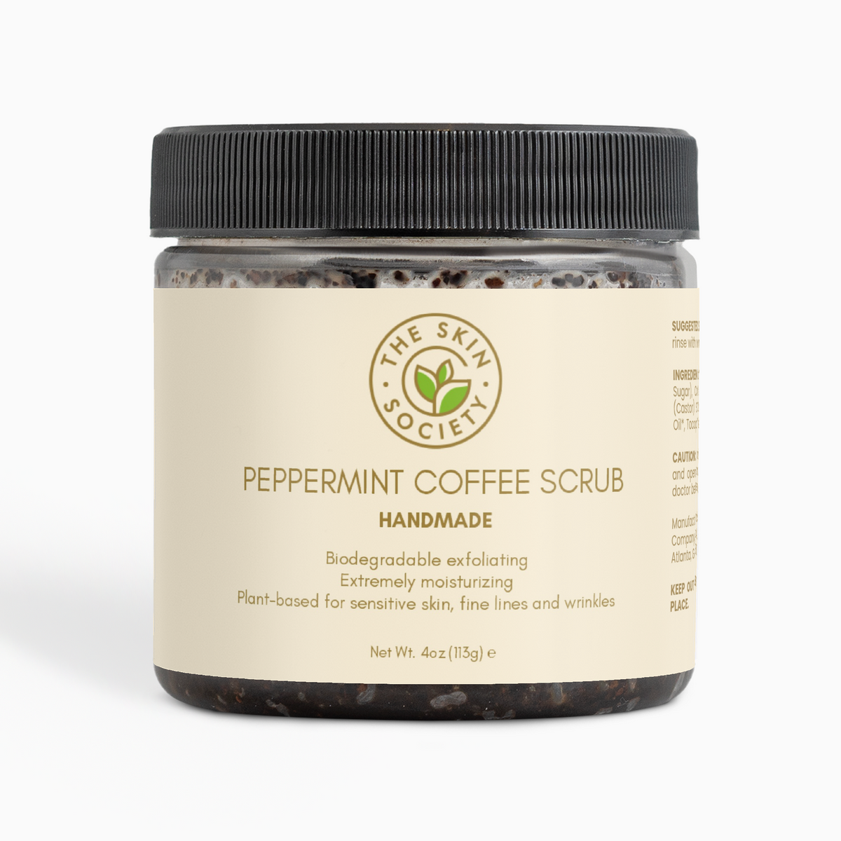 Peppermint Coffee Scrub